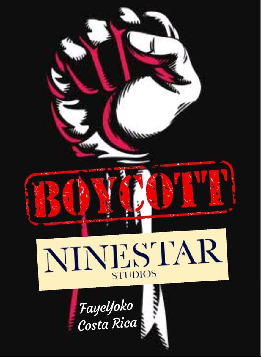We will continue, we are the resistance! 
We will continue, we are the resistance! 
We will continue, we are the resistance!
 We will continue, we are the resistance! 
We will continue, we are the resistance!

NINESTAR NO HONOR LEFT
#StandAgainstNinestar