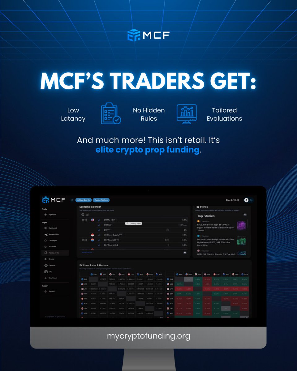 MCF traders don’t just trade — they trade with the best conditions in the market. ⚡️📈

Top-tier spreads, ultra-low commissions, 24/7 access, institutional execution — the full package 💎

Give your strategy the environment it deserves.