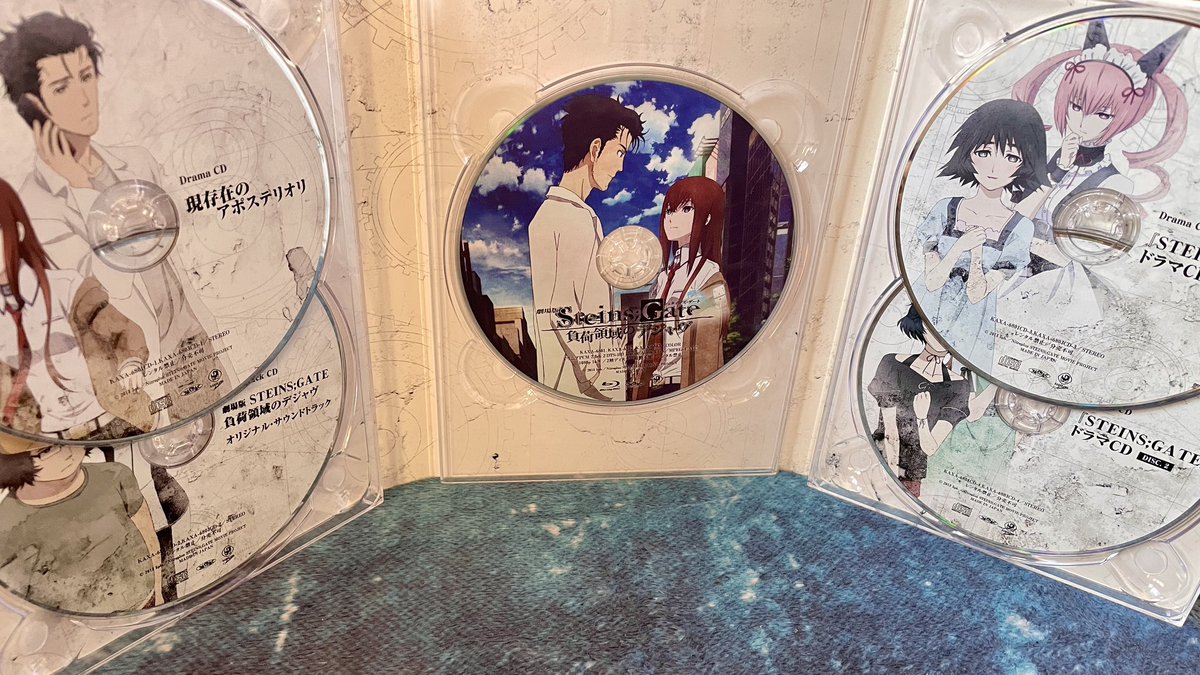劇場版シュタインズゲート「負荷領域のデジャヴ」の初回限定ブルーレイ
