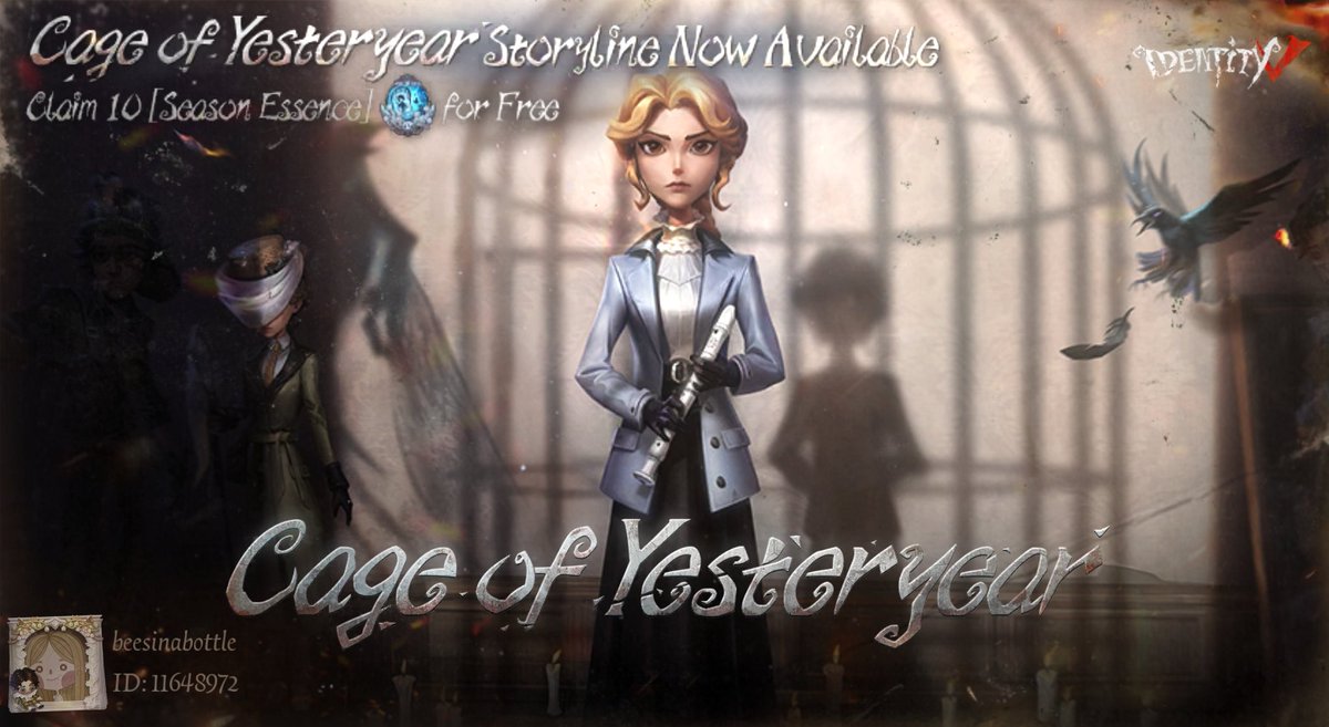 literallywhoami's tweet image. I'm playing Identity V. Fancy a game?