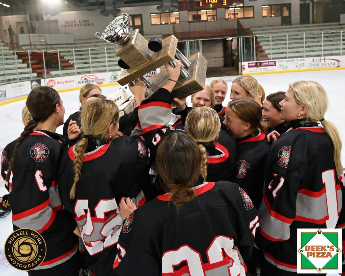 Knightriderhcky's tweet photo. Trophy stays in grand forks for another year! https://t.co/ZX1K6UvbYd