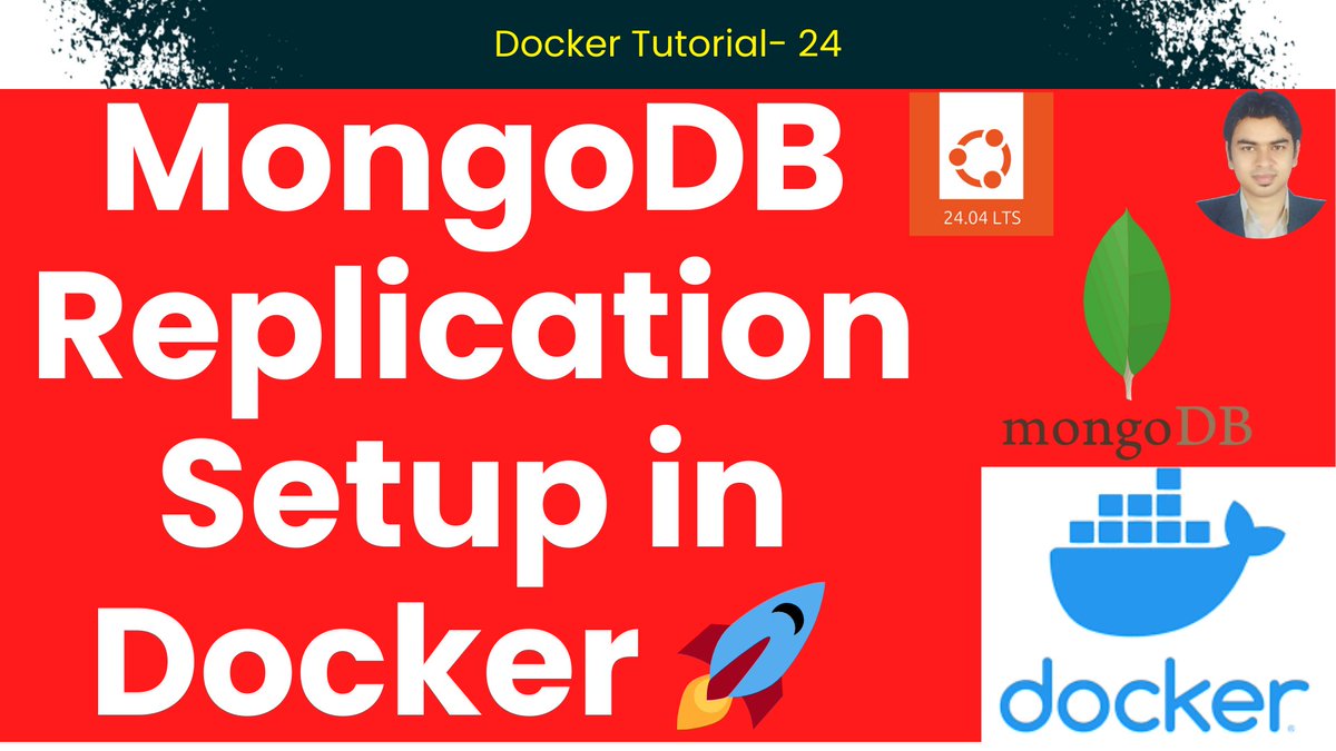 inchirags's tweet image. MongoDB Replication Setup in Docker 🚀 Primary, Secondary &amp;amp; Arbiter Explained #mongodb #docker
*************************************************

🎥 YouTube Full video:

youtu.be/KTSBybt1JbY