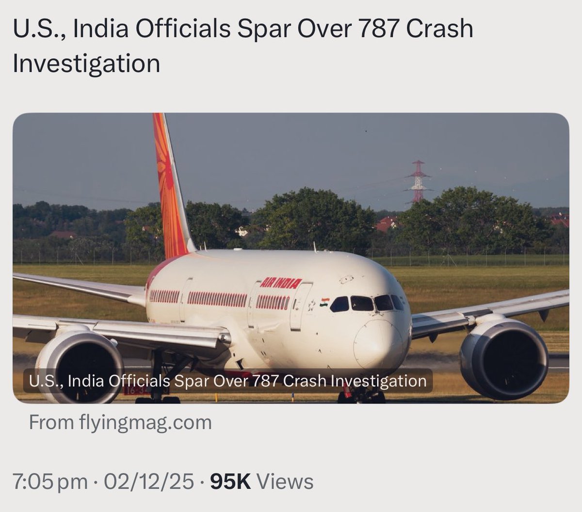 ShivAroor's tweet image. I have never been more convinced that an entire US civil aviation ecosystem has united to falsely pin AI171 on the pilot.