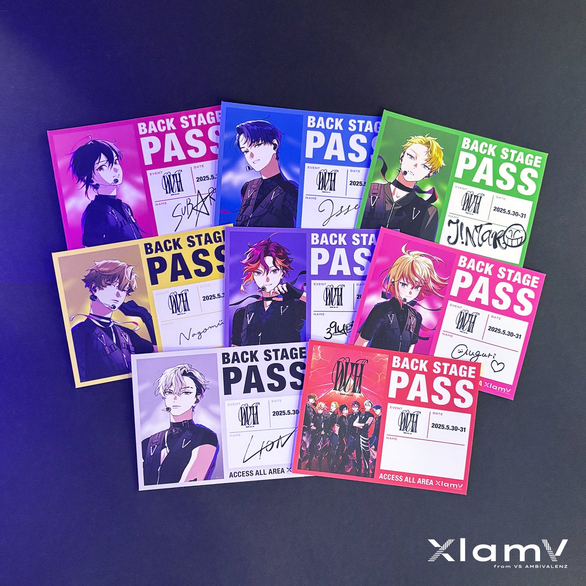 12/17(水)発売📢 「XlamV 2nd LIVE -DUH- Blu-ray」 実写公開