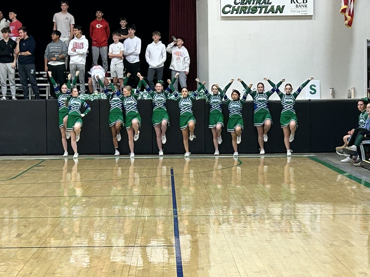 I appreciate how hard our cheerleaders work. It will be fun to have them cheering us on throughout the year.