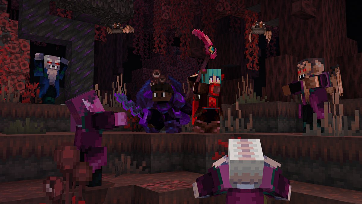 The night has never demanded so much. Something ancient stirs once more, carrying a dark energy… and you will wield weapons infused with profane secrets to stop it. ⚔️🦇

#Minecraft #Addon