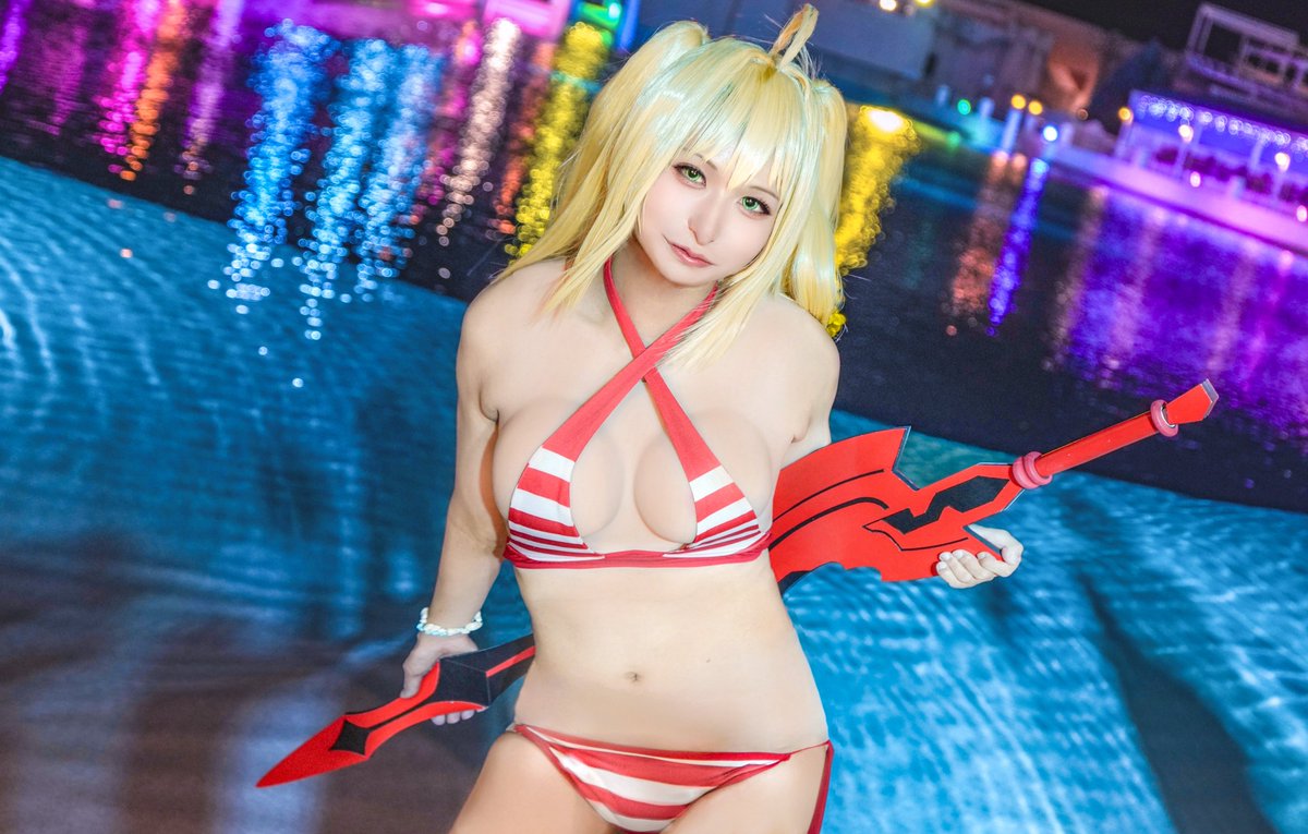 【cosplay】
　　　
< Fate/Grand Order > 
                 水着 ネロ(キャスター)

photo <a href="/dark_rider_000/">アルセイラ(2026年以降、静養の為、撮影活動休止)</a> 
 #cosplay
 #ラグコス
