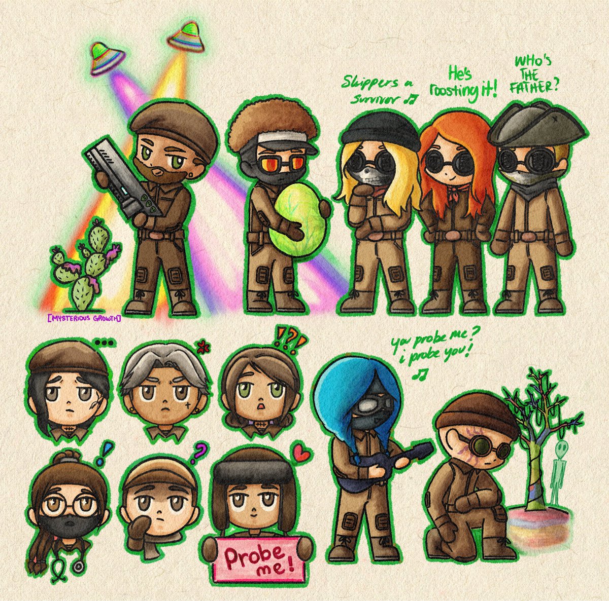 yuritzyitzy's tweet image. aliens pt. 2!