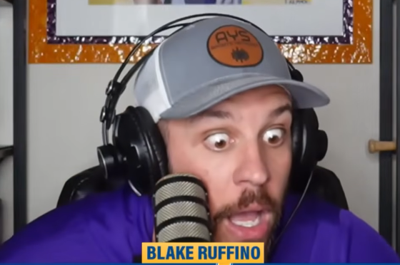 .<a href="/Ruffinonjoeshow/">The Ruffino & Joe Show</a> 

This <a href="/BlakeJRuffino/">Blake Ruffino</a> reaction to the CFP rankings is priceless! 😂😂😂