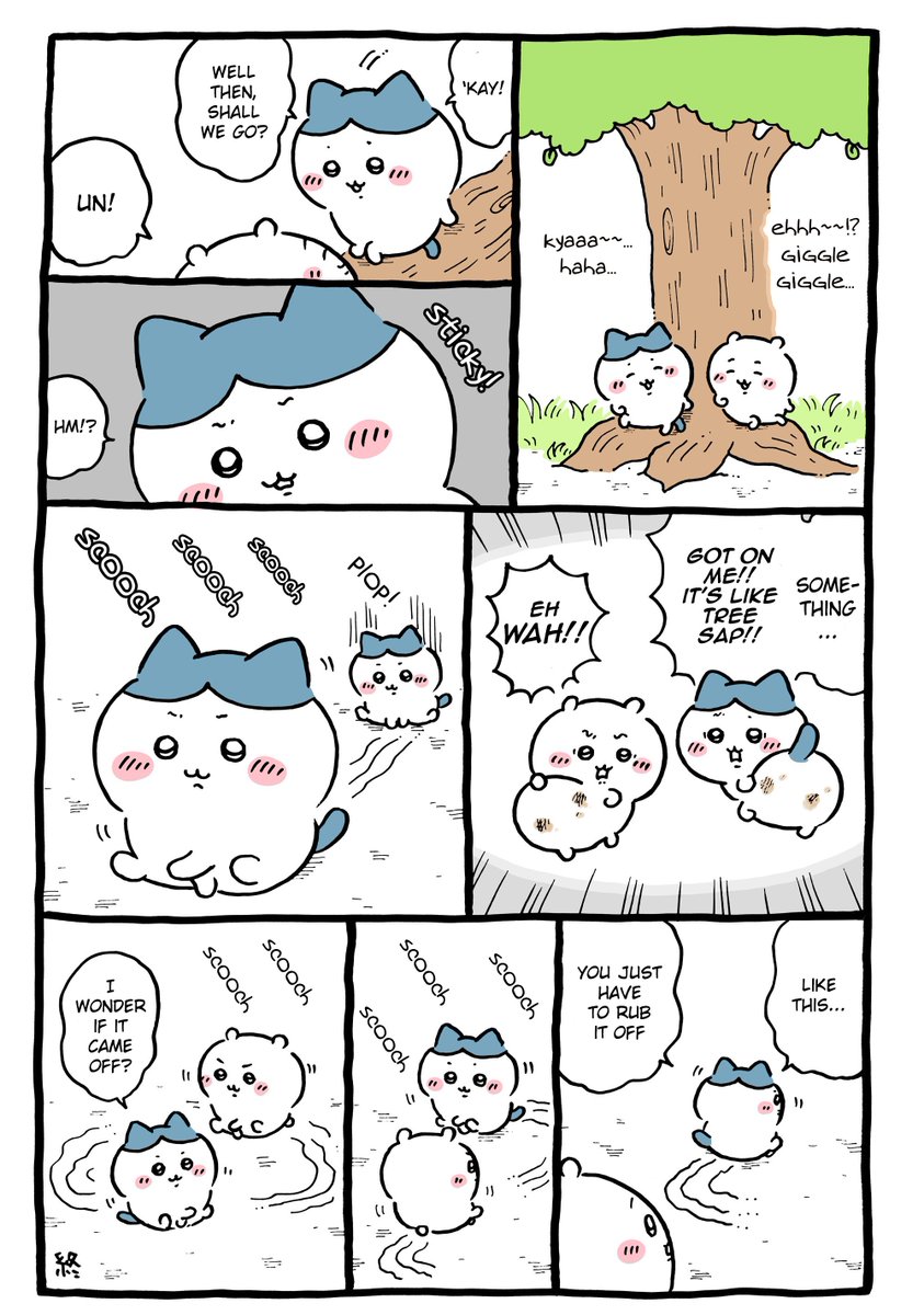 Hoping they don't pick up soil instead...

#chiikawa #chiikawaeng