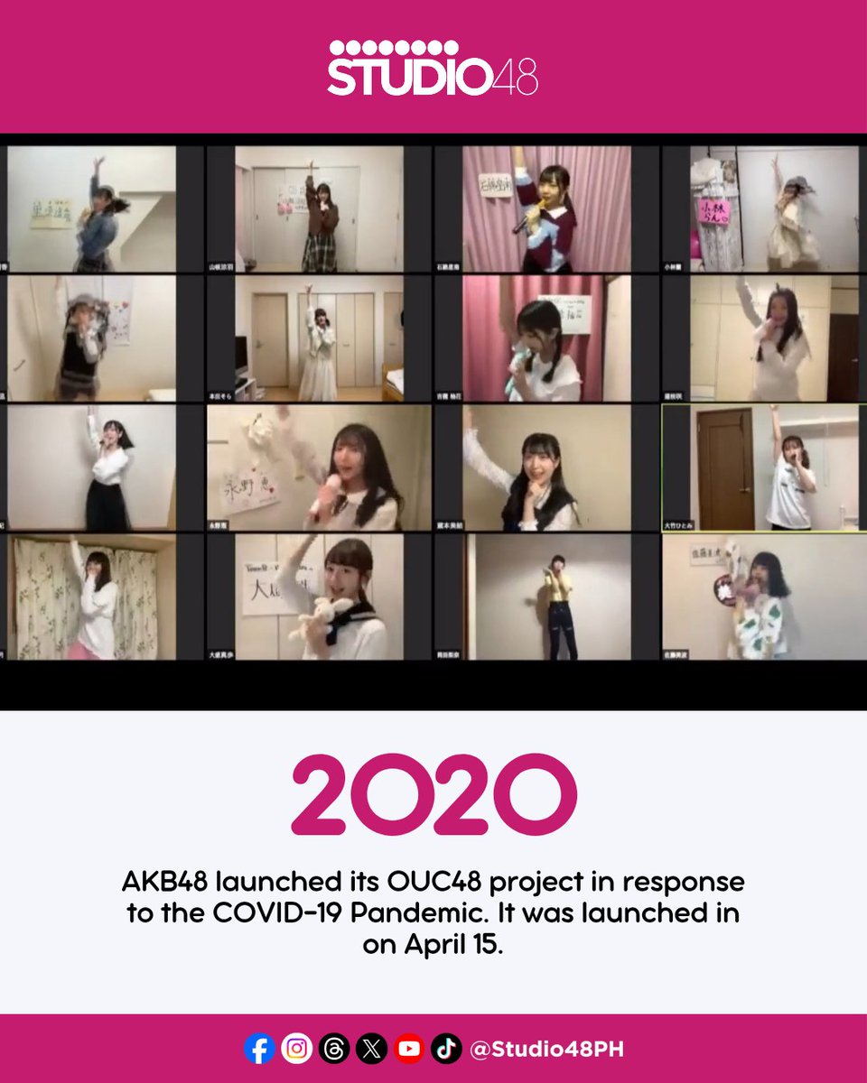 Studio48PH's tweet photo. 5 days na lang, 20 years na ang #AKB48! 🩷🎉

Balikan ang kanilang #OUC48 project sa post na ito ⬇️

#AKB48_20thYear https://t.co/pQAwn1HWJy