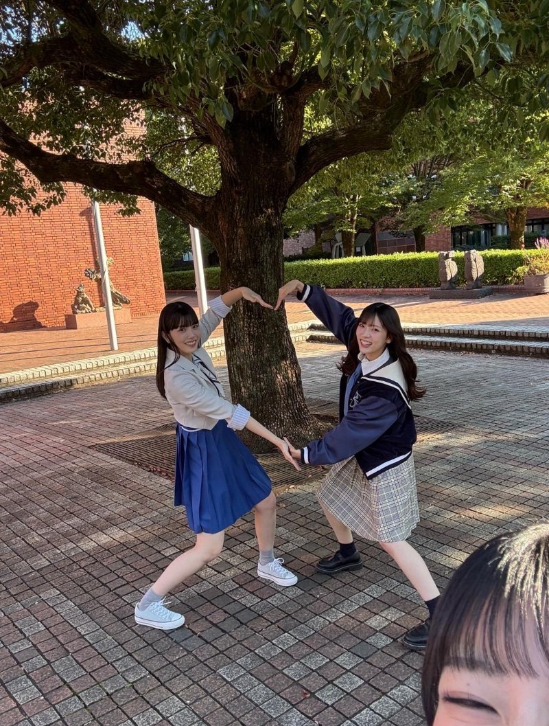 Big ❤😂 #伊藤ゆず #宮腰友里亜 #持永真奈 #僕が見たかった青空 #僕青