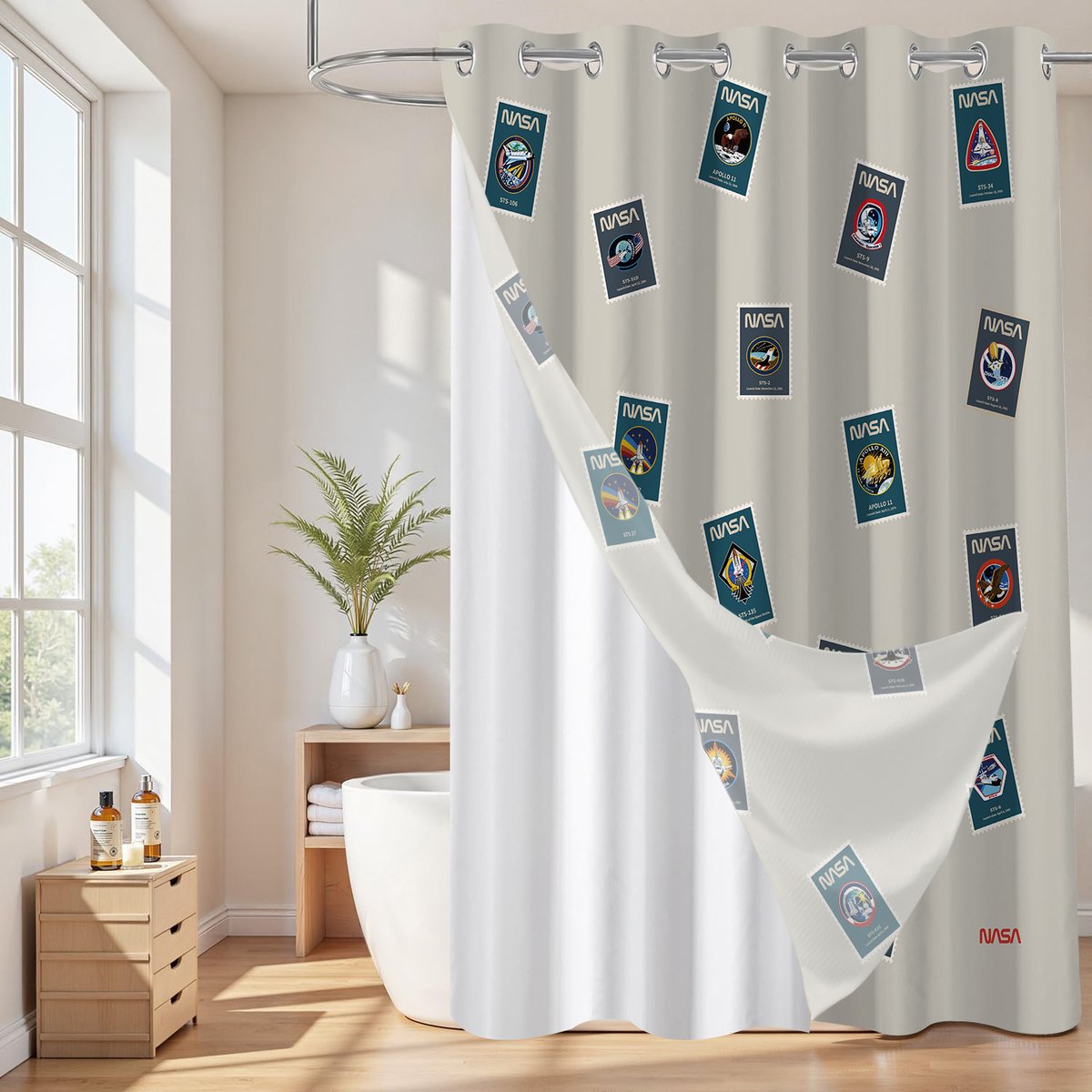 driftedroot's tweet image. NASA enters the bathroom!🥳
Mold-resistant materials + easy-clean surfaces—futuristic aesthetics without the hassle.
driftedroot.com
#NASAMerch #Homedecor #SciFiLifestyle