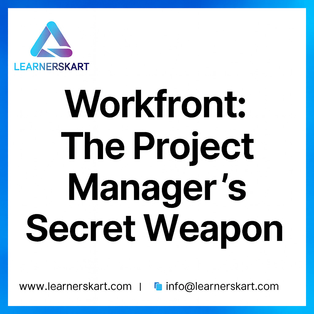 ShantayyaM79412's tweet image. Workfront: The Project Manager’s Secret Weapon: real-time visibility, automated workflows, faster approvals, and smoother execution.
If you manage complex projects, this tool changes everything. 
#Workfront #ProjectManagement #PMO #ProjectManager #Productivity #Learnerskart