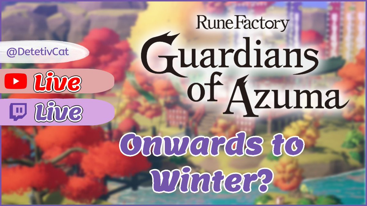 DetetivCat's tweet image. we live! more rune factory! #chillvtuber #runefactory #vtuberen