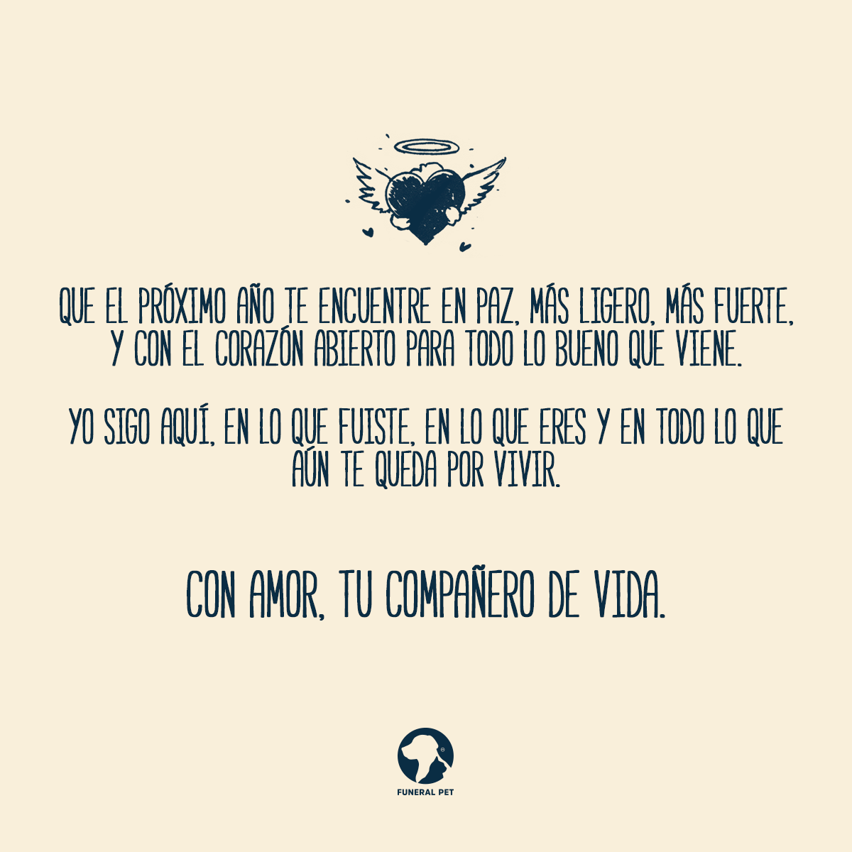 funeralpetmx's tweet photo. Que el próximo año llegue con luz, paz y la certeza de que ese amor sigue vivo del otro lado del arcoiris.  🌈🐾 https://t.co/FeWuXlKJww