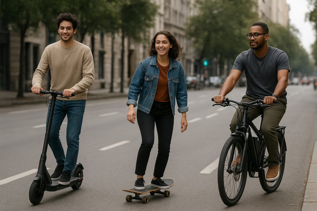 Laguardiaportal's tweet photo. REGLAMENTACIÓN PARA MONOPATINES Y BICICLETAS ELÉCTRICAS EN SALTO
El edil Facundo Marziotte presentó proyecto para regular uso de monopatines y bicicletas eléctricas en el tránsito de Salto, alineado con modelos modernos aplicados en Barcelona, Montevideo, Madrid y Buenos Aires. https://t.co/hRIc7UiJgT