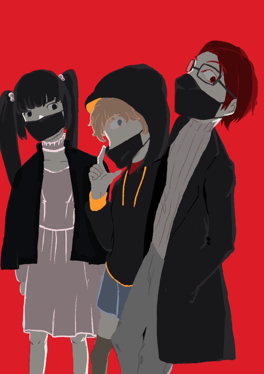 #P5X 

괴도 패밀리아
급한 불이 꺼져서 오랜만에 그렸습니다!
내년엔 취준으로 또 바빠지겠네요