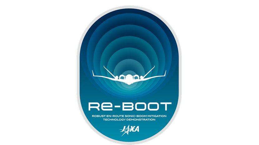 ✈ #ReBooT プロジェクトのミッションマーク決定！

JAXAの「ロバスト低ブーム設計技術」を適用した飛行実証機のシルエットに、波紋のように広がるソニックブームを重ね合わせたデザインが完成。

✅Re-BooT最新情報はこちら
aero.jaxa.jp/research/front…

#超音速 #超音速機 #航空研究
