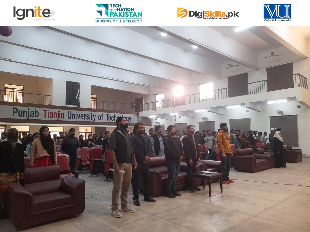 digiskillspak's tweet image. 𝐃𝐢𝐠𝐢𝐒𝐤𝐢𝐥𝐥𝐬.𝐩𝐤 𝐂𝐨𝐧𝐝𝐮𝐜𝐭𝐬 𝐅𝐫𝐞𝐞 𝐀𝐰𝐚𝐫𝐞𝐧𝐞𝐬𝐬 𝐒𝐞𝐦𝐢𝐧𝐚𝐫 𝐚𝐭 𝐏𝐮𝐧𝐣𝐚𝐛 𝐓𝐢𝐚𝐧𝐣𝐢𝐧 𝐔𝐧𝐢𝐯𝐞𝐫𝐬𝐢𝐭𝐲 𝐨𝐟 𝐓𝐞𝐜𝐡𝐧𝐨𝐥𝐨𝐠𝐲, 𝐋𝐚𝐡𝐨𝐫𝐞
#SaraJahanHamara #DigiSkillsPk #Ignite #VirtualUniversity #MOITT #EarnFromHome #Learn2Earn