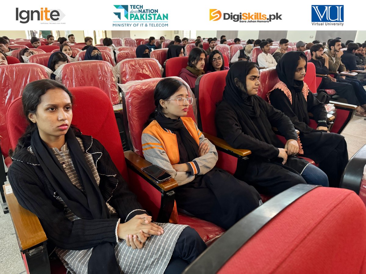 digiskillspak's tweet image. 𝐃𝐢𝐠𝐢𝐒𝐤𝐢𝐥𝐥𝐬.𝐩𝐤 𝐂𝐨𝐧𝐝𝐮𝐜𝐭𝐬 𝐅𝐫𝐞𝐞 𝐀𝐰𝐚𝐫𝐞𝐧𝐞𝐬𝐬 𝐒𝐞𝐦𝐢𝐧𝐚𝐫 𝐚𝐭 𝐏𝐮𝐧𝐣𝐚𝐛 𝐓𝐢𝐚𝐧𝐣𝐢𝐧 𝐔𝐧𝐢𝐯𝐞𝐫𝐬𝐢𝐭𝐲 𝐨𝐟 𝐓𝐞𝐜𝐡𝐧𝐨𝐥𝐨𝐠𝐲, 𝐋𝐚𝐡𝐨𝐫𝐞
#SaraJahanHamara #DigiSkillsPk #Ignite #VirtualUniversity #MOITT #EarnFromHome #Learn2Earn