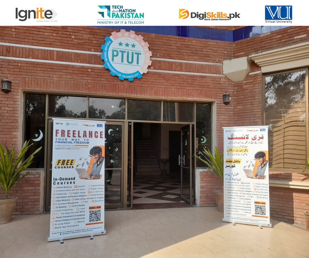 digiskillspak's tweet image. 𝐃𝐢𝐠𝐢𝐒𝐤𝐢𝐥𝐥𝐬.𝐩𝐤 𝐂𝐨𝐧𝐝𝐮𝐜𝐭𝐬 𝐅𝐫𝐞𝐞 𝐀𝐰𝐚𝐫𝐞𝐧𝐞𝐬𝐬 𝐒𝐞𝐦𝐢𝐧𝐚𝐫 𝐚𝐭 𝐏𝐮𝐧𝐣𝐚𝐛 𝐓𝐢𝐚𝐧𝐣𝐢𝐧 𝐔𝐧𝐢𝐯𝐞𝐫𝐬𝐢𝐭𝐲 𝐨𝐟 𝐓𝐞𝐜𝐡𝐧𝐨𝐥𝐨𝐠𝐲, 𝐋𝐚𝐡𝐨𝐫𝐞
#SaraJahanHamara #DigiSkillsPk #Ignite #VirtualUniversity #MOITT #EarnFromHome #Learn2Earn