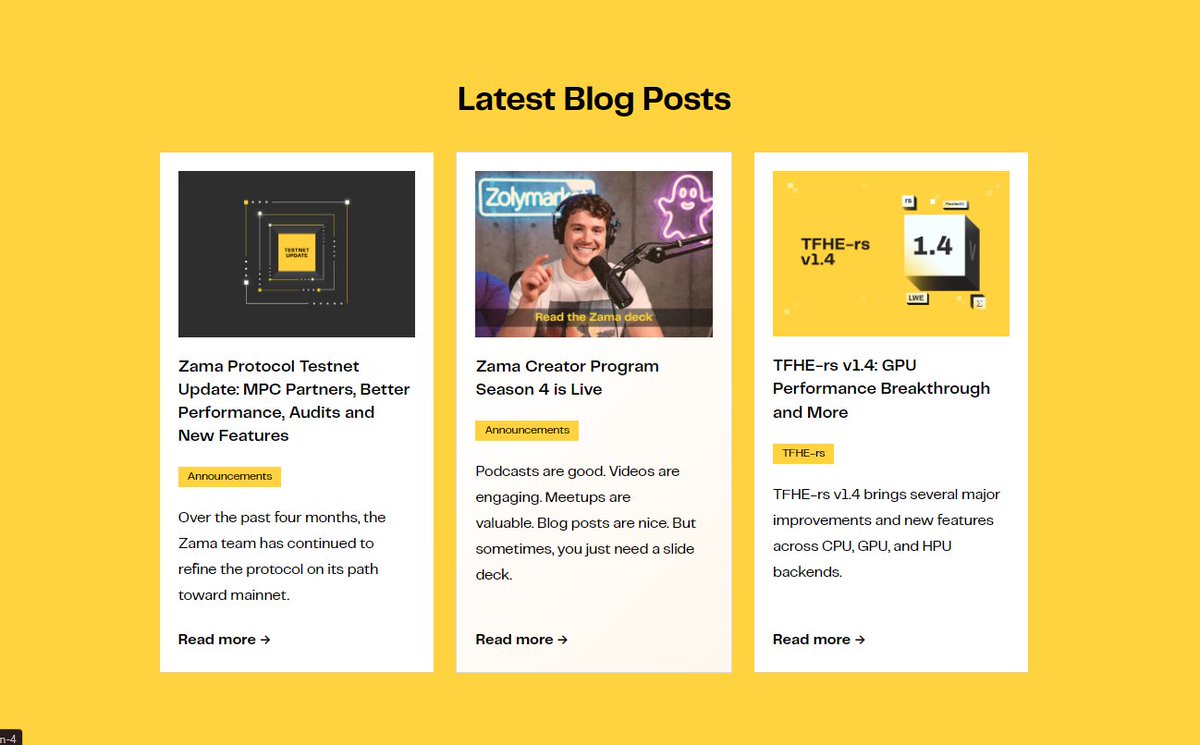 KeyHelp2's tweet image. #ZamaCreatorProgram 第五季的最后狂欢

Zama Creator Program 第五季即将落幕，仅剩几个小时。

SS4 最引人注目的一点是 Zama 以“建设者优先”的理念构建其生态系统——在讨论代币模型或经济模型之前，优先考虑技术基础。

🟧 @zama 的亮点

：

一个致力于开发全同态加密 (FHE) 的开源团队。

FHE…