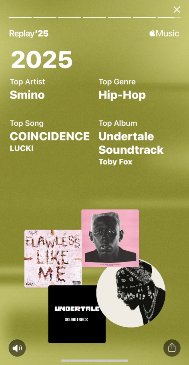 navigatingseas's tweet image. i don’t rlly use apple music much anymore buuut here’s the replay :,)