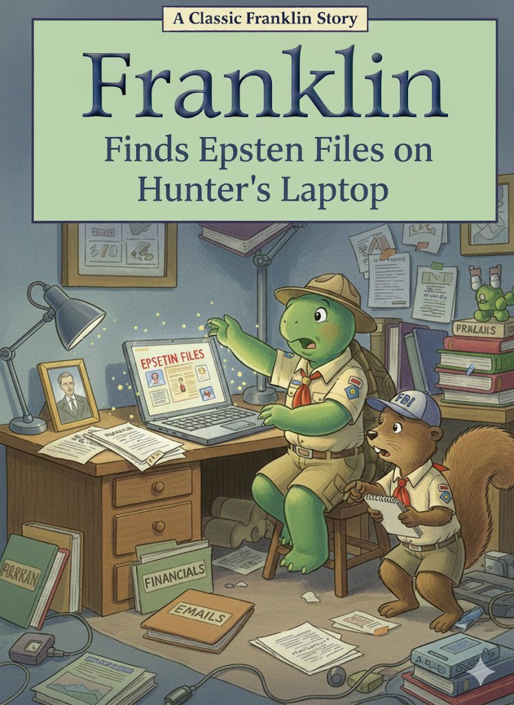The Epstein files have been found… thanks to Franklin the Turtle