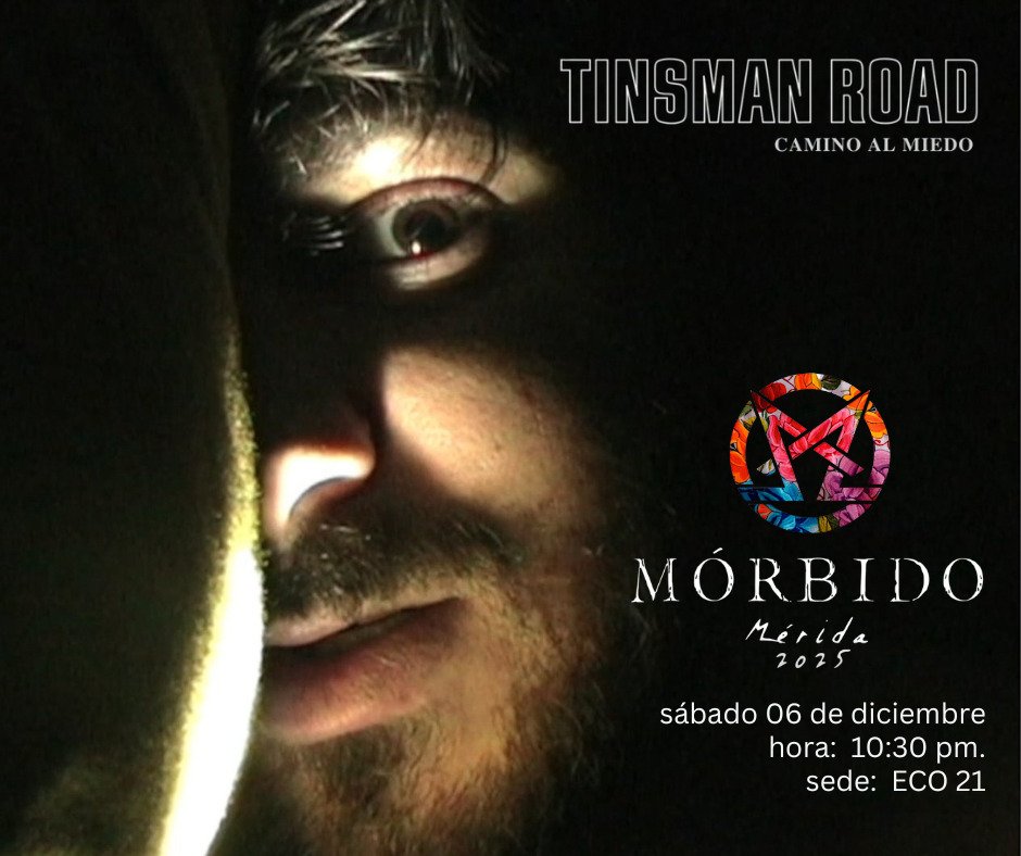 TINSMAN ROAD Camino al Miedo, la nueva película de <a href="/RobbieBanfitch/">Robbie Joe Banfitch</a> (director de Todos Morimos en la Oscuridad / <a href="/TheOutwaters/">The Outwaters</a>) llega a #Mérida este fin de semana, en una función única gracias a #Mórbido <a href="/morbido_merida/">Mórbido Mérida</a>

¡Nos vemos el sábado 06 de diciembre, 10.30pm, en ECO 21!