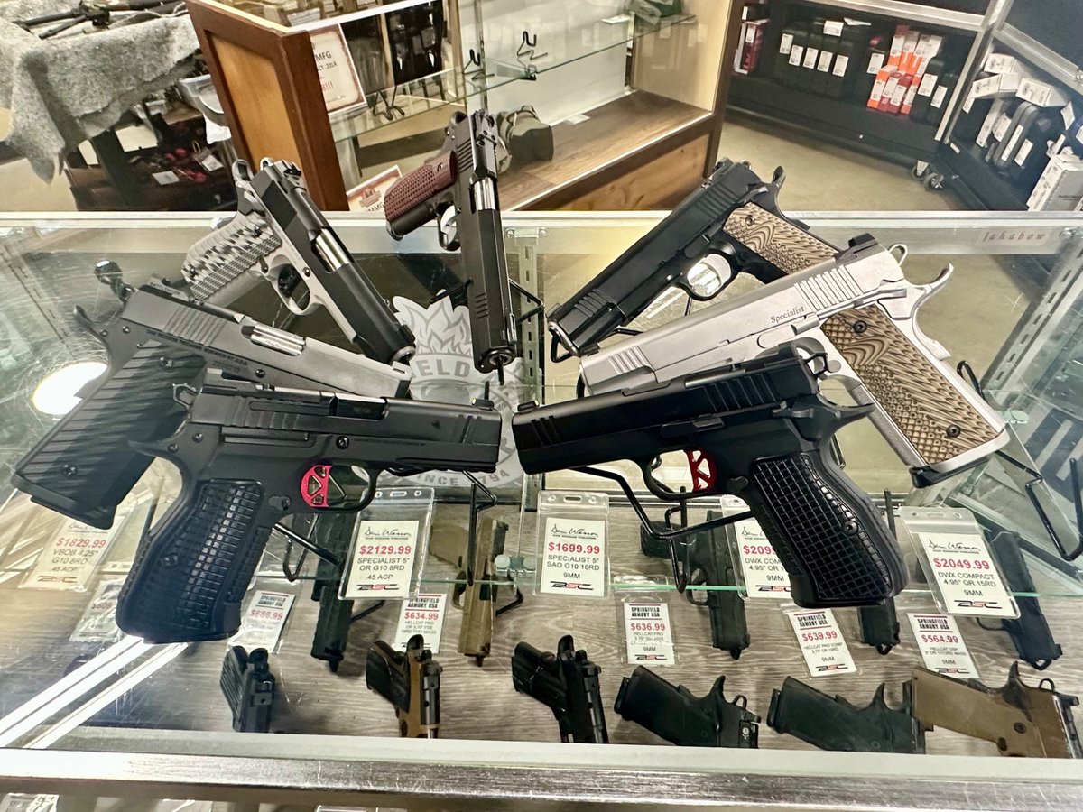 BConeShooting's tweet image. We’ve lowered prices on all in-stock Dan Wesson firearms.

Come check them out while they’re here!

#Bristlecone #DanWesson #PriceDrop #RangeLife