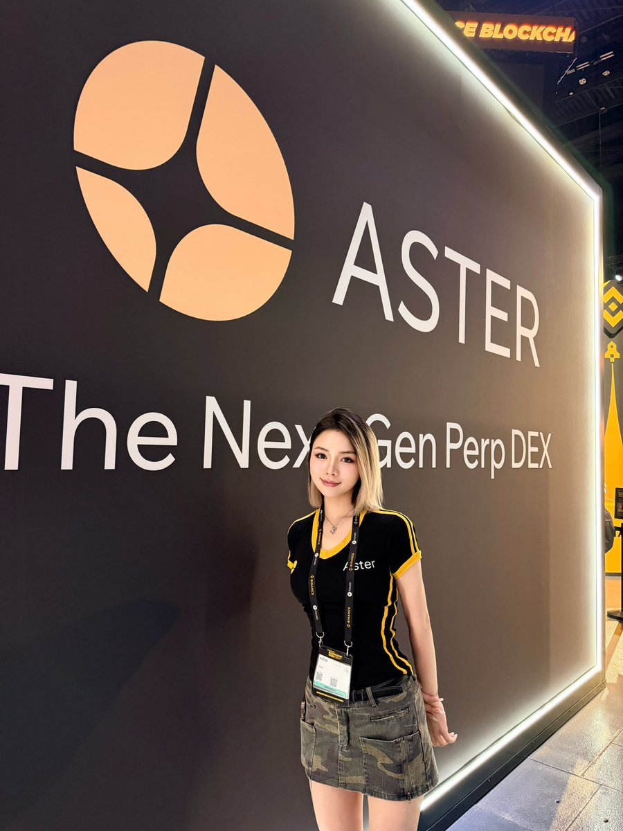 Ccweb3hub's tweet image. We&apos;re at Binance Blockchain Week! 🌟

P4！

@binance @Aster_DEX