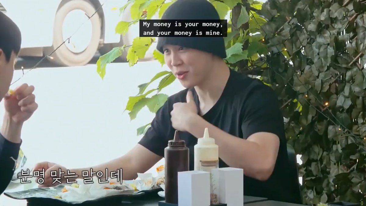 kmviraI's tweet image. “my money is your money, and your money is mine” THAT’S WHAT MARRIED PEOPLE SAY 😭