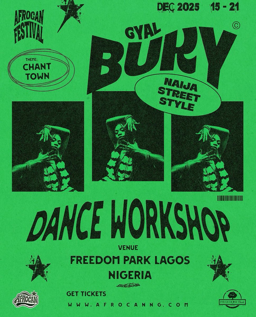 KRED0L's tweet image. Day 2 Starts with dance  class with SURPY &amp;amp; GYAL BUKY Afrocan Jam Cypher (Ajegunle Edition) The heart of Ajegunle comes alive as dancers, drummers, and the dance community gather at Ajegunle the mother city of the Konto for a full day of dance classes, tours. CHANT TOWN Festival