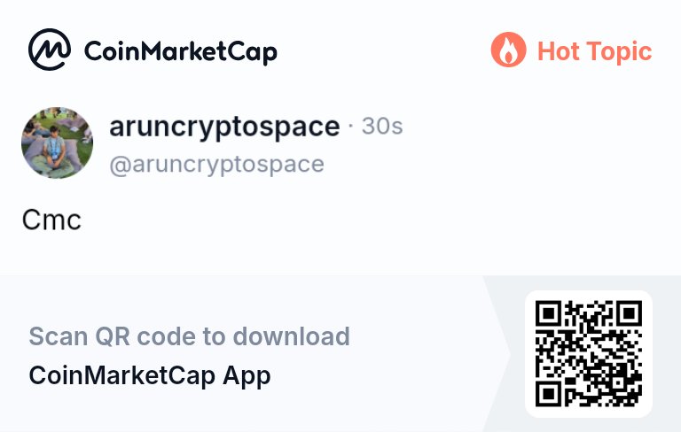 aruncryptospace Replied to the topic: Binance Blockchain Week 2025 is back bigger and bolder with top voices, big insights and surprises. What is your top BBW highlight?
What's your top BBW highlight? Binance Blockchain Week is LIVE 👇
<a href="/CoinMarkCap/">CoinMarkCap</a> 🚀 coinmarketcap.com/community/topi…