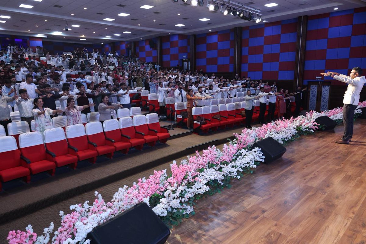 YUWA JOSH ( Youth upliftment and Awareness: Journey Towards Optimism,Strength &amp; Harmony) A University Youth Conclave for health and wellbeing at MGUMST Jaipur Rajasthan by Social Outreach cell AIIMS Rishikesh.
<a href="/MoHFW_INDIA/">Ministry of Health</a> 
<a href="/meenusingh4/">meenu singh</a>