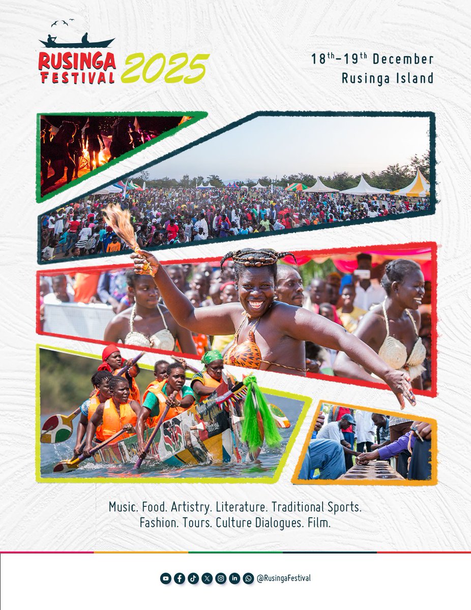 RusingaFestival's tweet image. This December, all roads, airports and a ferry/waterbus lead to the serene @RusingaIsland  Island for #RusingaFestival, one of Kenya's most vibrant cultural celebrations. You are all welcome. 😍 

#RusingaFest2025 #SubaCulture #TuriAlala