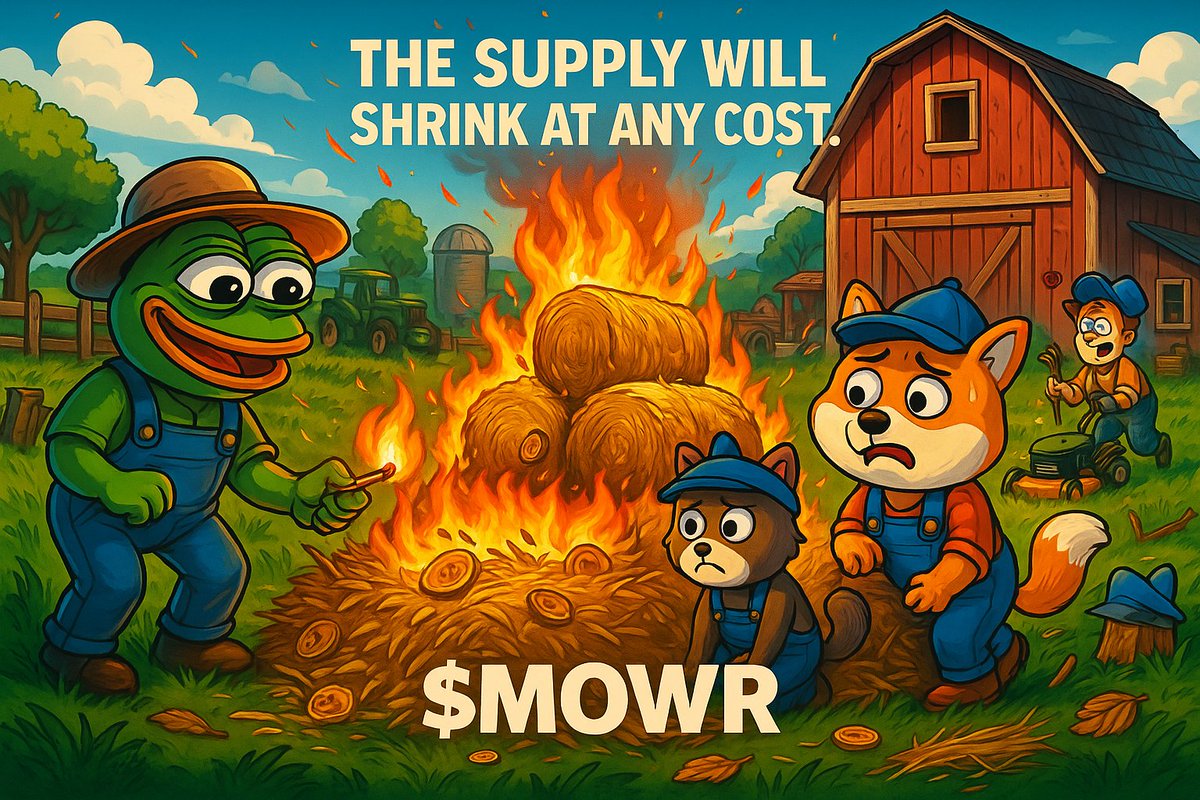 mowrcoin's tweet photo. 🔥 Day 6 — Daily $MOWR Burn Update!

December 03, 2025
@MOWRCoin followers: 202
👉 Daily burn formula: followers × 100
🔥 202 × 100 = 20,200 $MOWR burned today

The more followers, the bigger the burn. https://t.co/2LwiG6ph3T