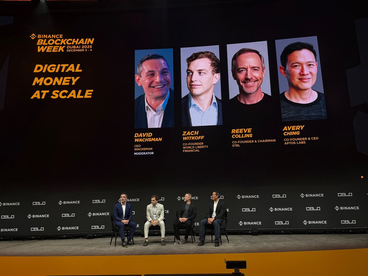avtarsehra's tweet image. .@stbl_official is at #BinanceBlockchainWeek, and @Reeve_Collins is on the main stage talking about STBL