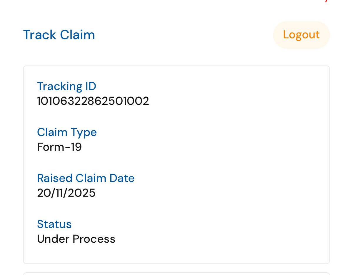 Nidhivchoudhary's tweet image. @epfo_social @officalepfo. Is there a direct contact number of epfo department to reach them out. I applied for my PF on 20/11/2025. Still it is under process. 

#epfo #pfwithdrawl #pfstatus