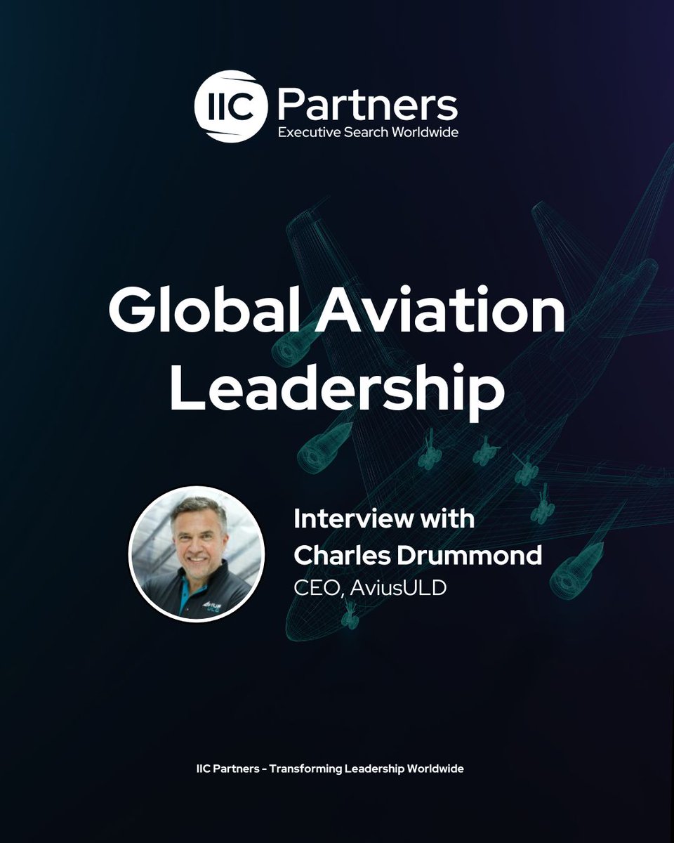 Global Aviation Leadership: Interview with Charles Drummond, CEO of AviusULD bit.ly/4pLork7 

#Leadership #Aviation #ExecutiveSearch #Aerospace #BusinessStrategy #Innovation