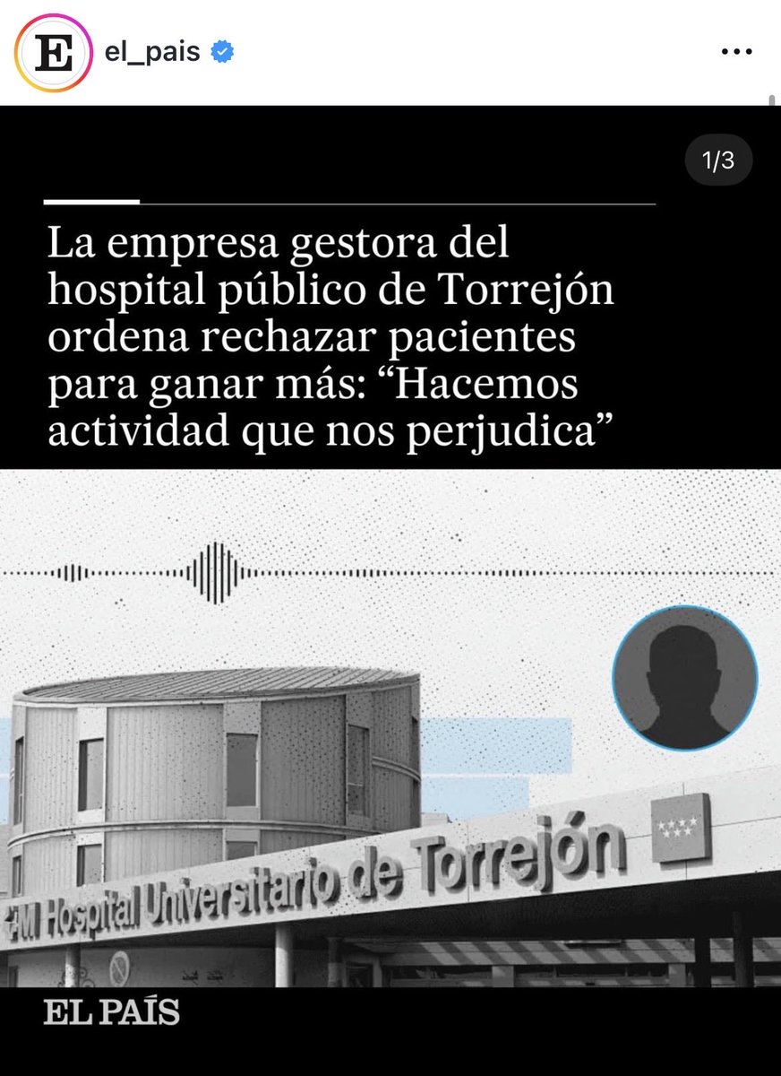 pedroblancoa's tweet photo. En el Hospital de Torrejón hoy no quedan ejemplares de El pais https://t.co/n4wOaaA1sx