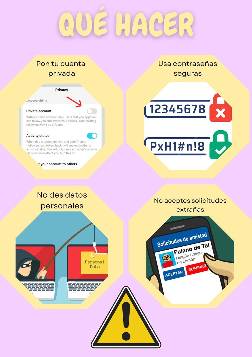 #ConsejosCiberseguridadLopezNeyra #ConsejosCiberseguridad
 ❌¡¡ NO HAGAS NUNCA !! y ✅¡¡ SIEMPRE DEBES HACER !!. Carteles realizados por el alumnado de 1º de bachillerato Creación Digital
 Amplía noticia 👇:
noticiaslopezneyra.blogspot.com/2025/12/consej…