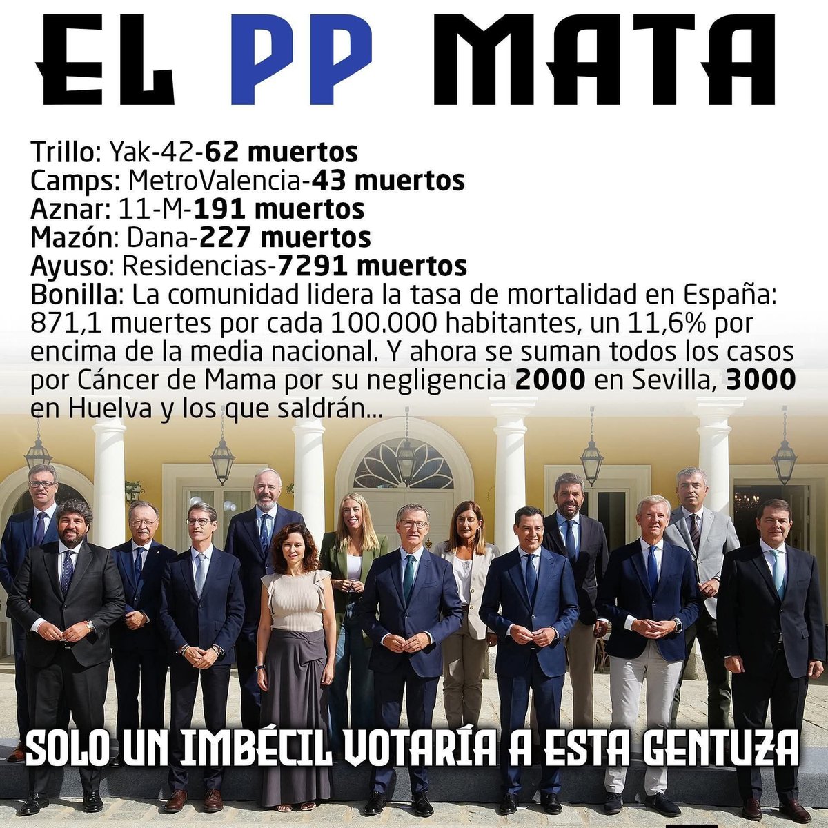 <a href="/AntonioMaestre/">AntonioMaestre</a> <a href="/Pablolinde/">Pablo Linde</a> Siempre es igual, el PP gestiona para ganar dinero y eso cuesta vidas.