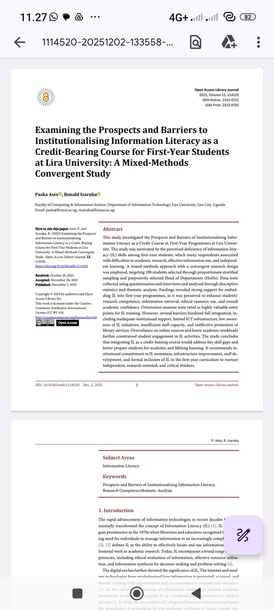 Lira University Library Services tweet media