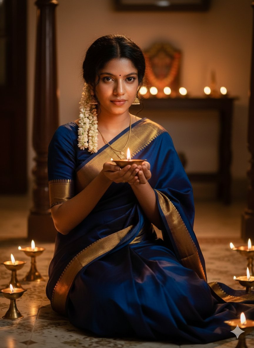Machuminoz's tweet photo. ஒளிரும் தீபமும்
மிளிரும் நானும்.. 🪔✨🖤

#KarthigaiDeepam2025
#TrendMakers
#Machuu https://t.co/JvK0xuuzNN