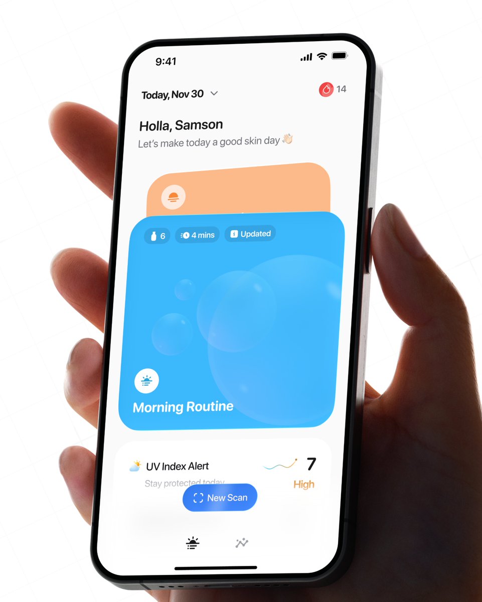 statsdesign's tweet image. Making daily routines feel light, clear, and actionable 🫧