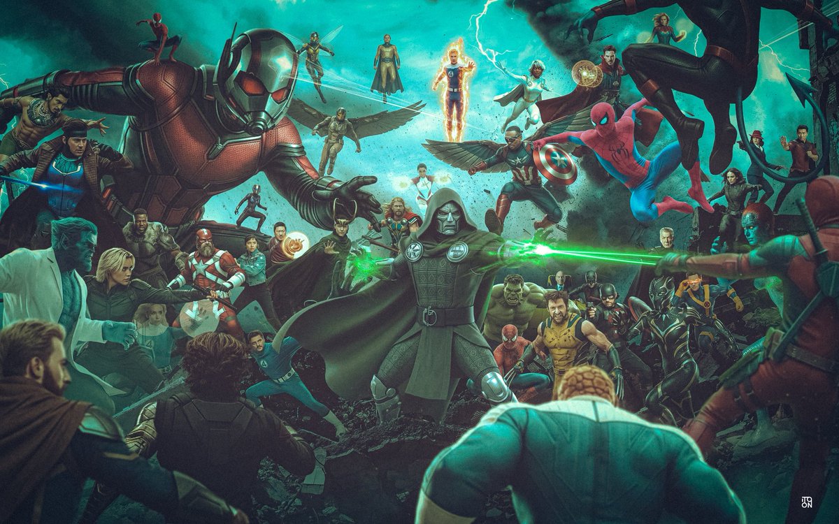 Group effort! doomsday 
.
.
Art by me.
.
.
#doomsday #avengers #xmen #deadpoolandwolverine #marvel #marvelstudios #fantasticfour #thunderbolts #daredevil @avengers @marvelstudios @marvel <a href="/XMenMovies/">X-Men Movies</a> #spiderman @spidermanmovie @fantasticfour @daredevil