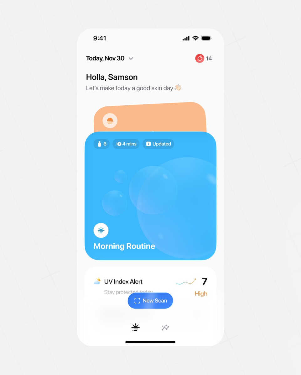 statsdesign's tweet image. Making daily routines feel light, clear, and actionable 🫧