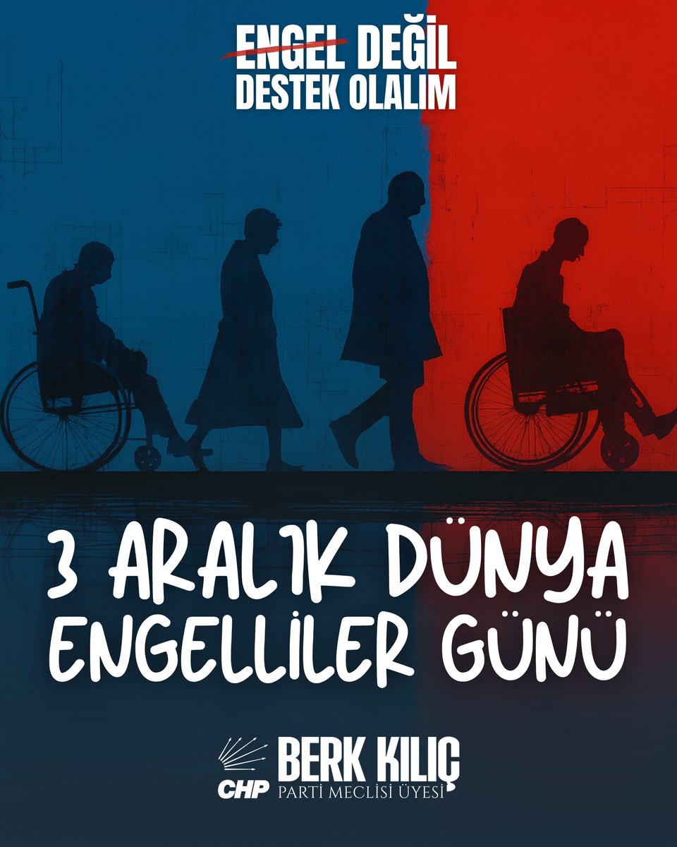 Engelsiz bir toplum, ancak her bireyin haklarına koşulsuz saygı gösterildiğinde mümkündür.

Her bireyin toplumsal hayata tam ve etkin katılımını destekleyen politikaların hayata geçmesi için çalışmalarımızı sürdüreceğiz.